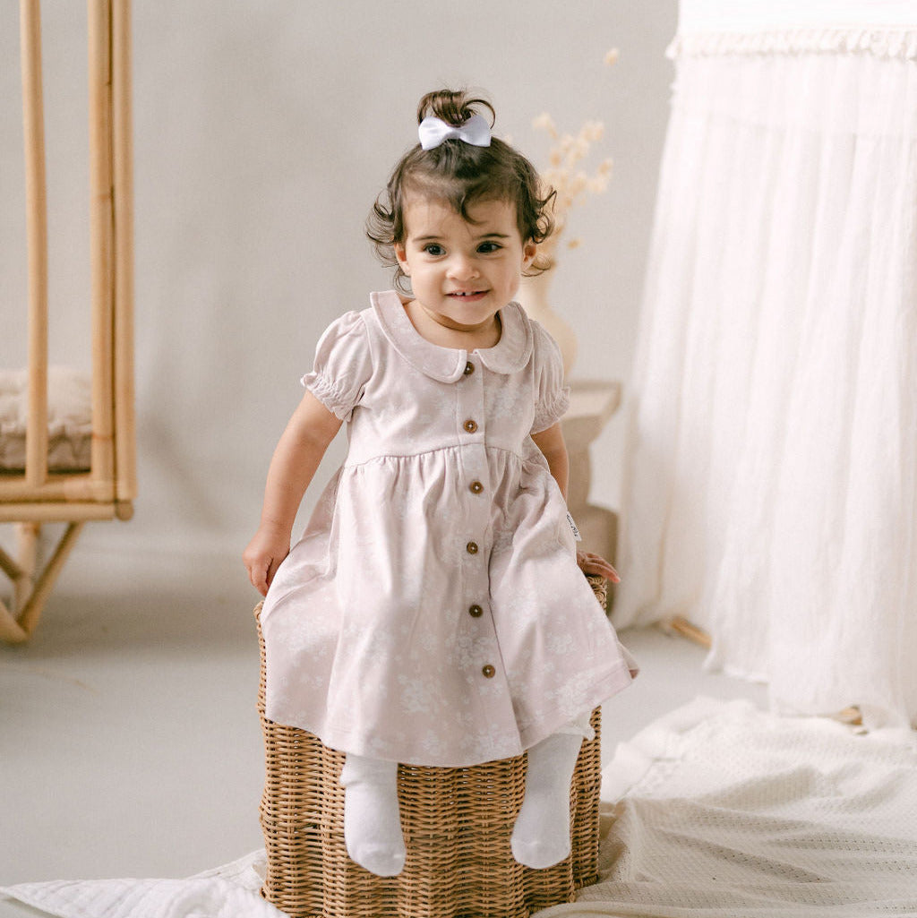 Eve Floral Button Dress