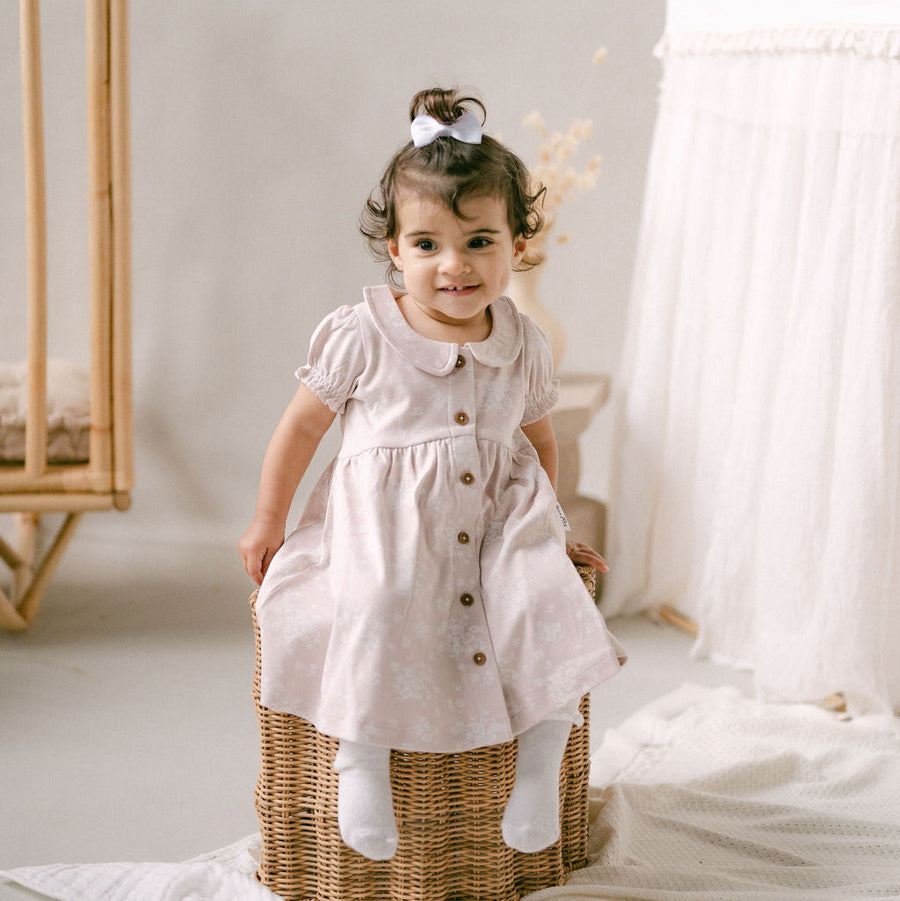 Eve Floral Button Dress