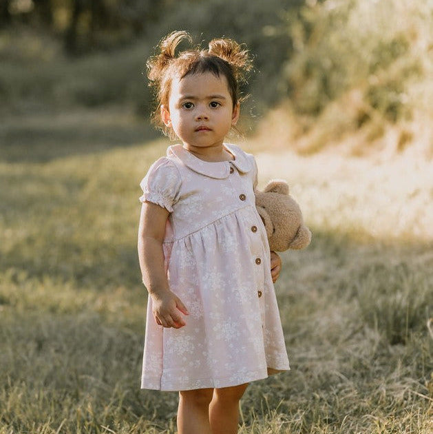 Eve Floral Button Dress