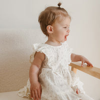 Sofia Floral Ruffle Dress