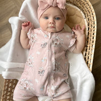 Carousel Ponies Zip Romper