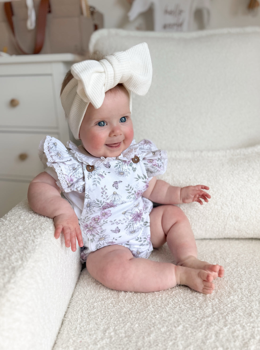 Daisy Floral Lace Playsuit