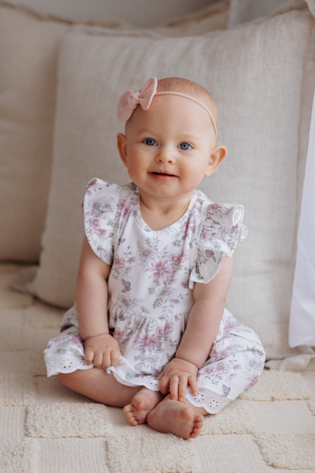 Daisy Floral Ruffle Dress