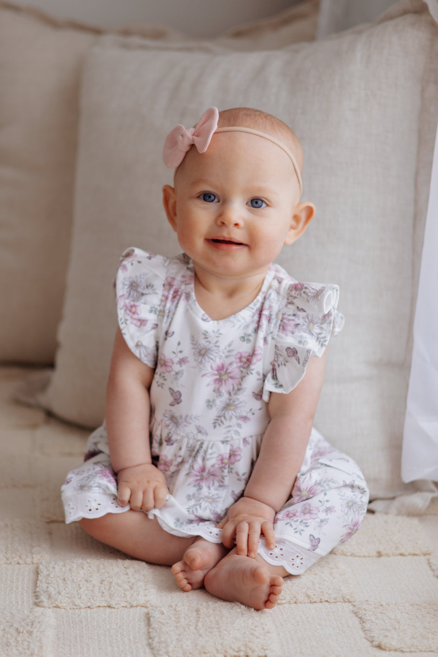 Daisy Floral Ruffle Dress