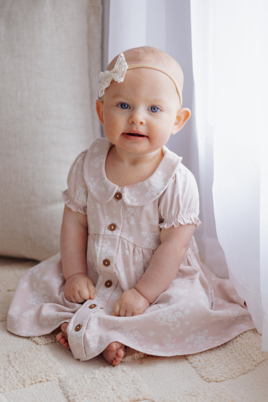 Eve Floral Button Dress