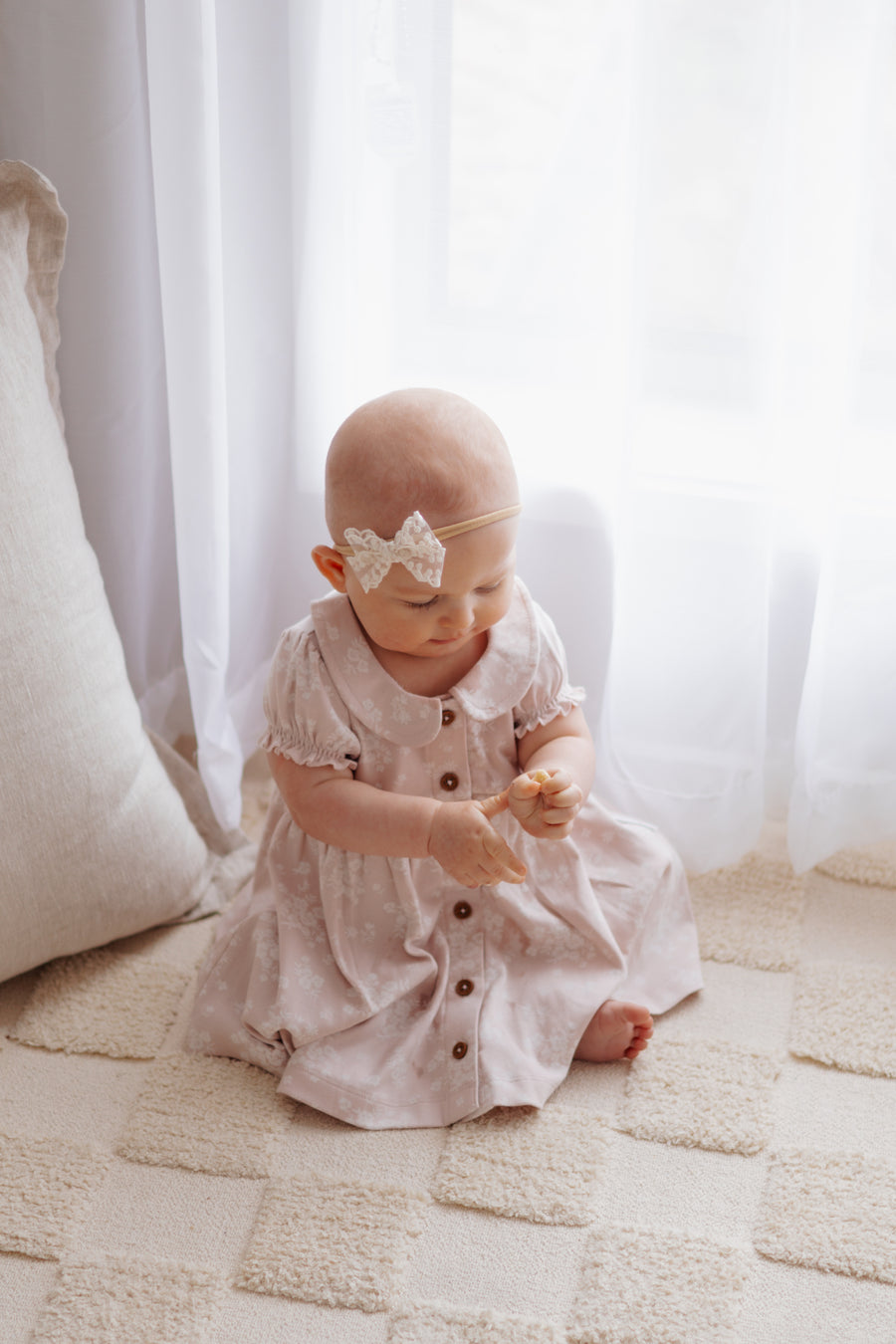 Eve Floral Button Dress