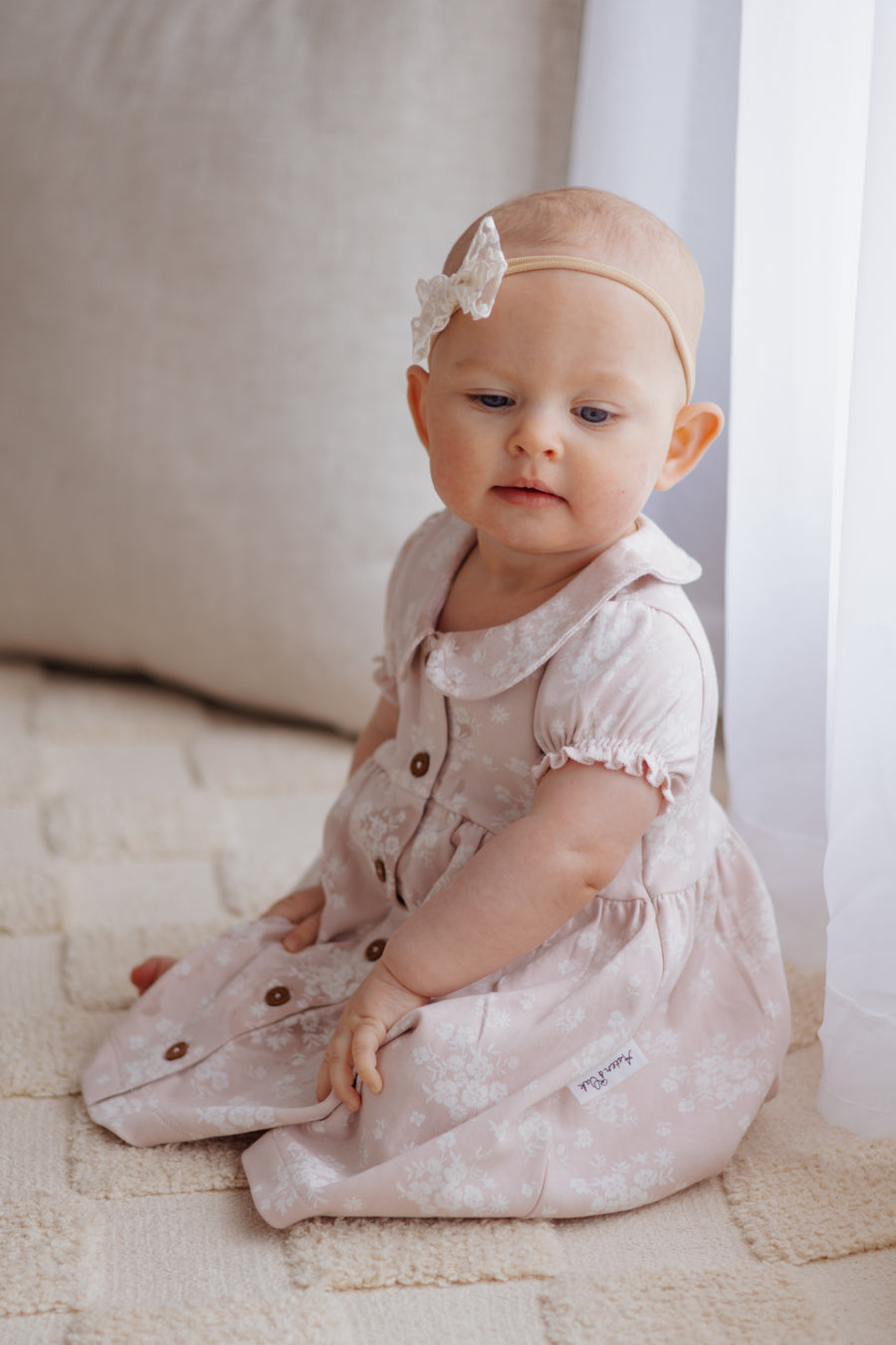 Eve Floral Button Dress