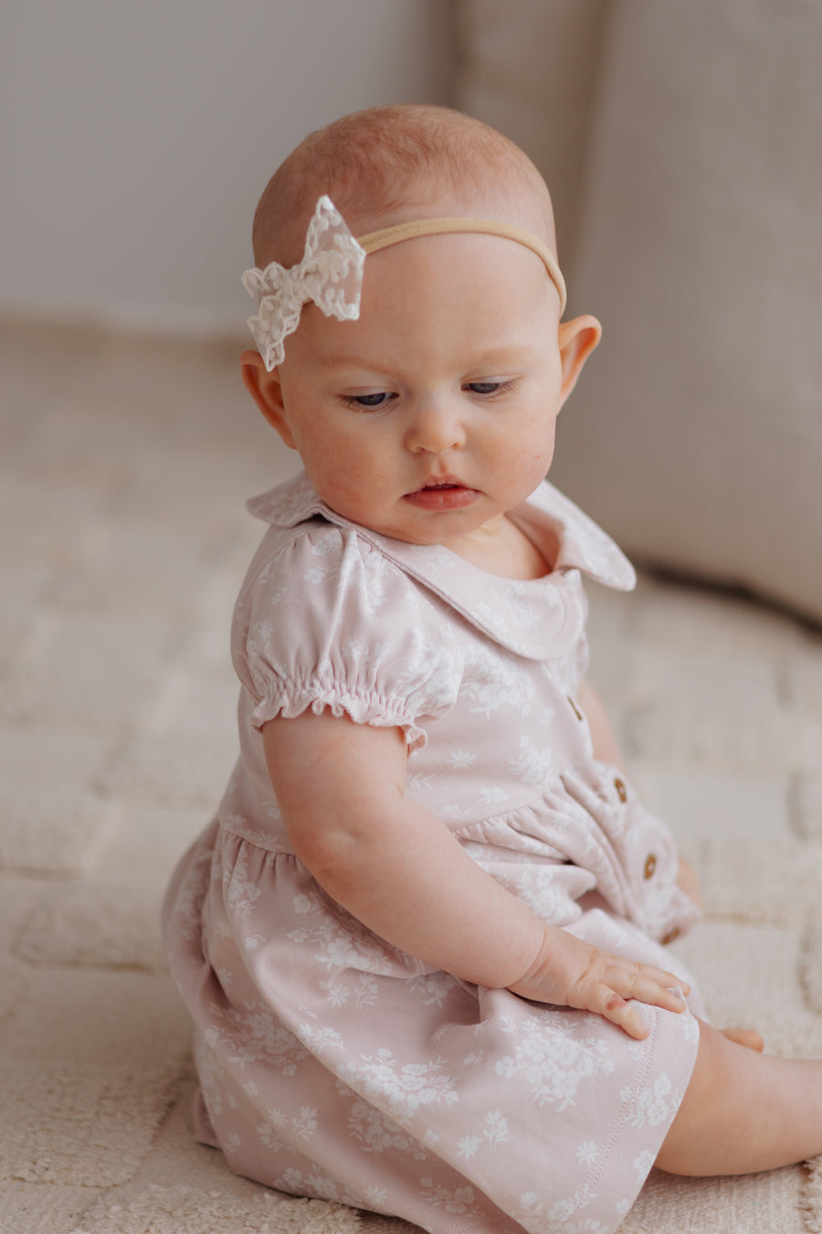 Eve Floral Button Dress