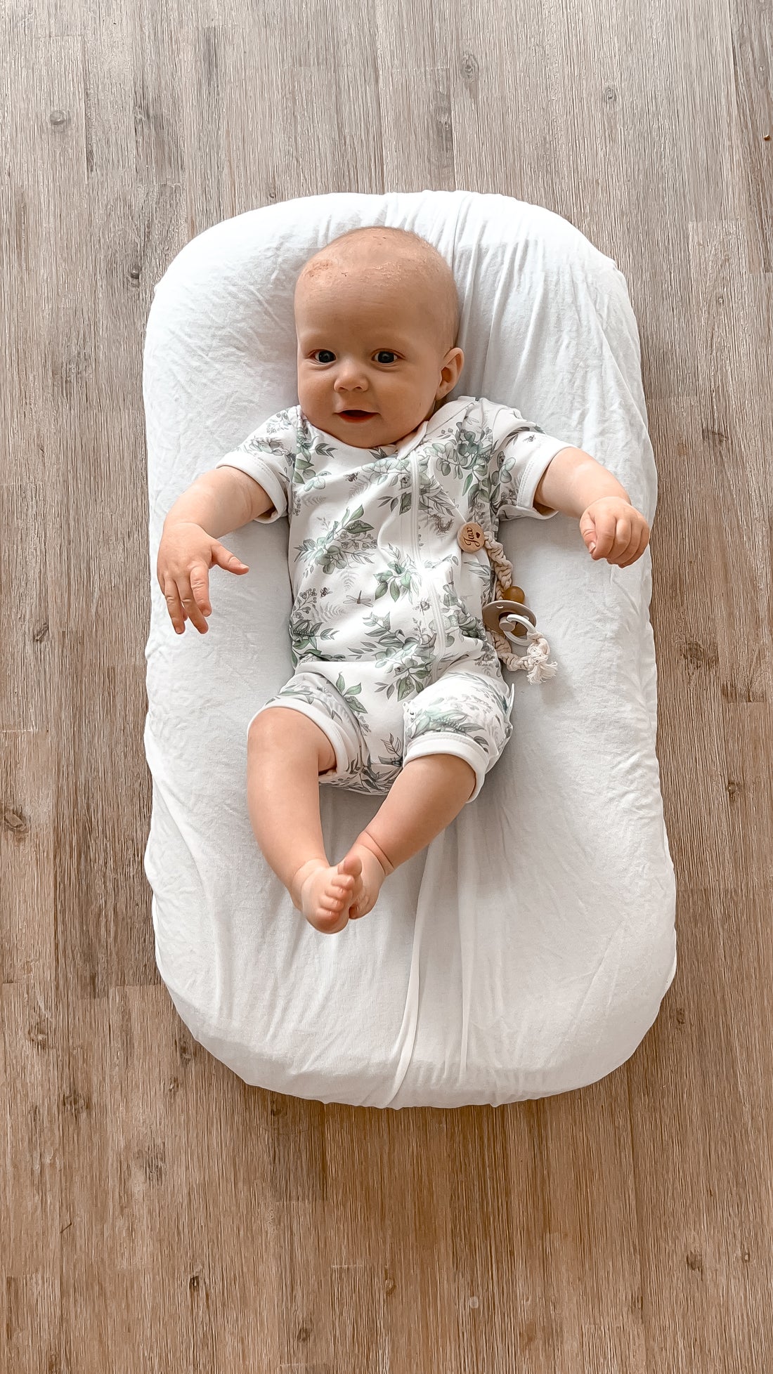 Snuggle Bug SS Zip Romper