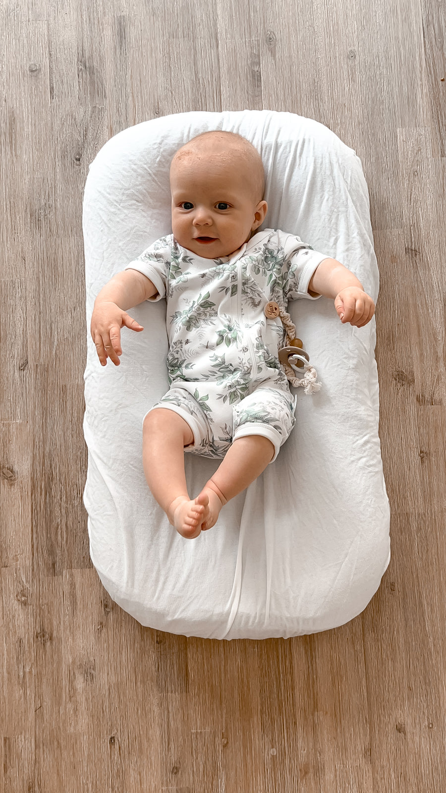 Snuggle Bug SS Zip Romper