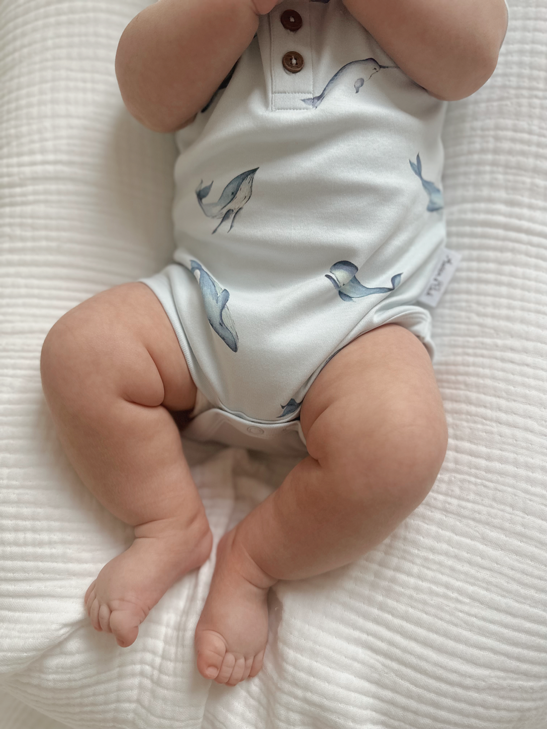 Under The Sea Henley Onesie