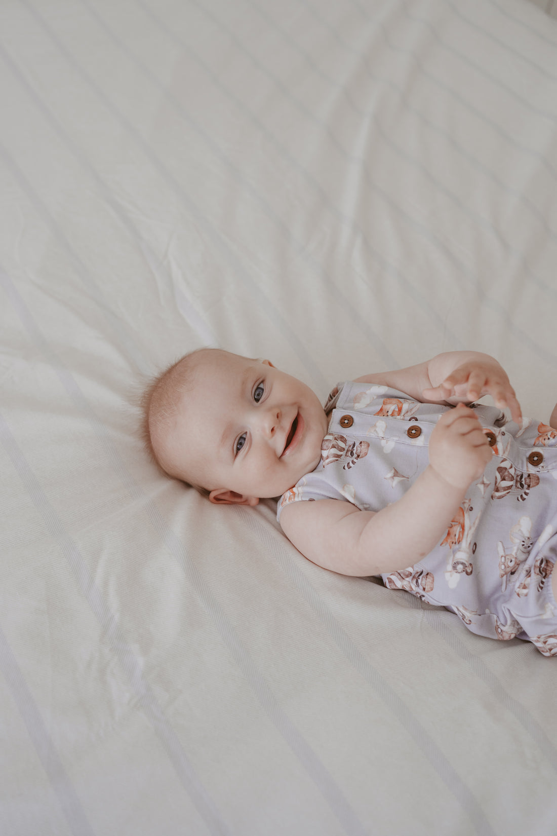 Flying Friends Bubble Romper