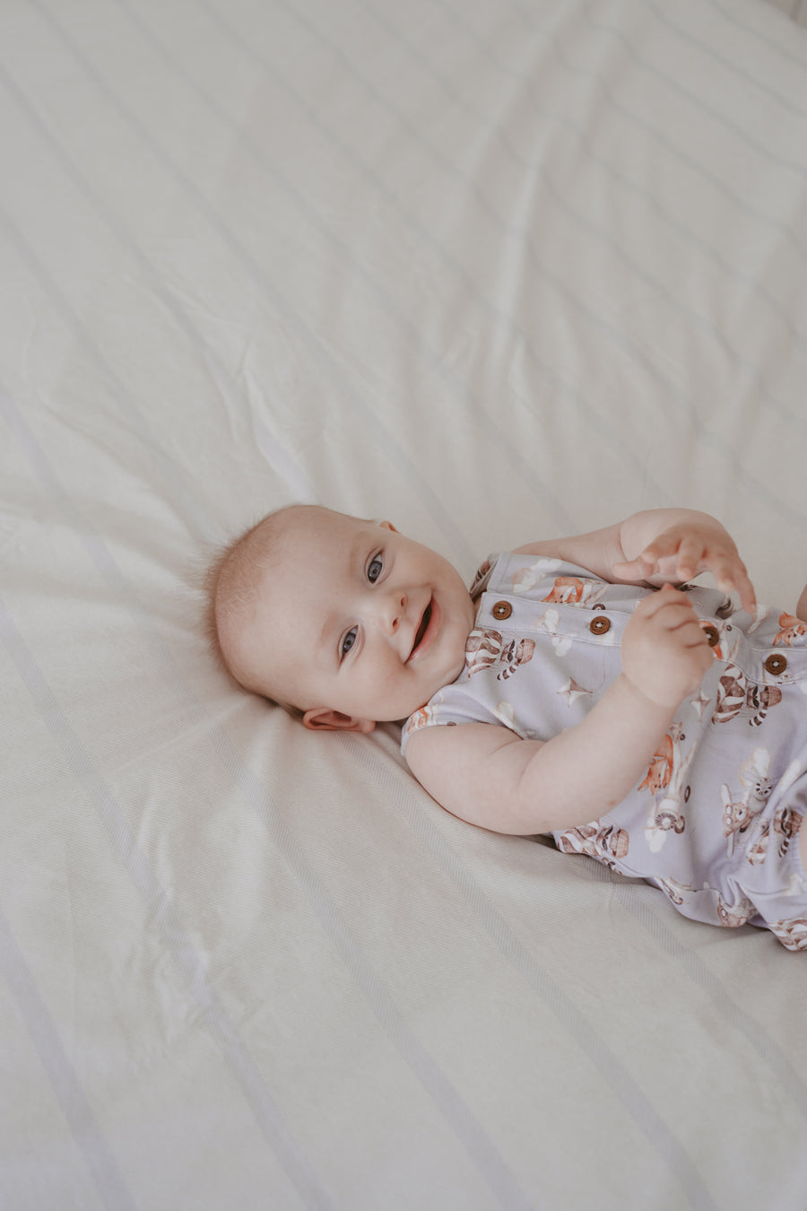 Flying Friends Bubble Romper
