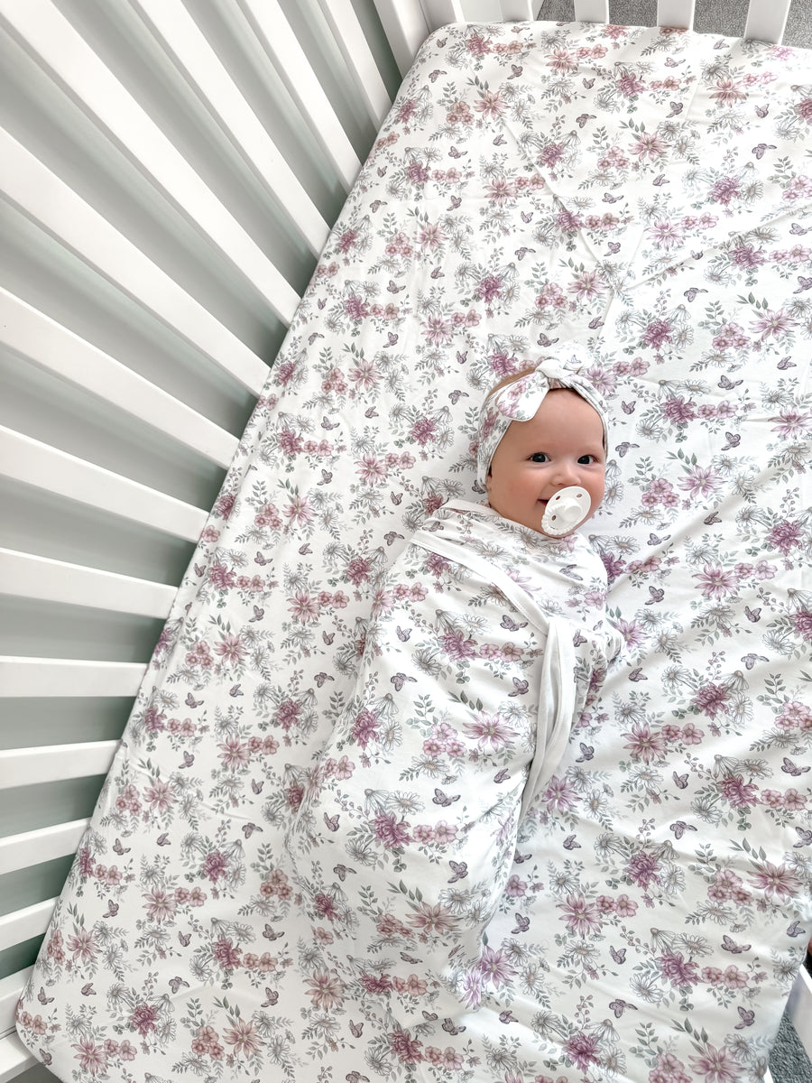 Daisy Floral Baby Wrap