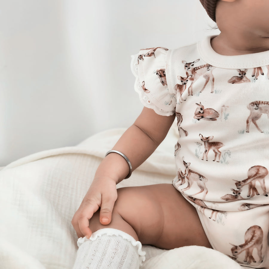 Fawn Meadow AOP Onesie