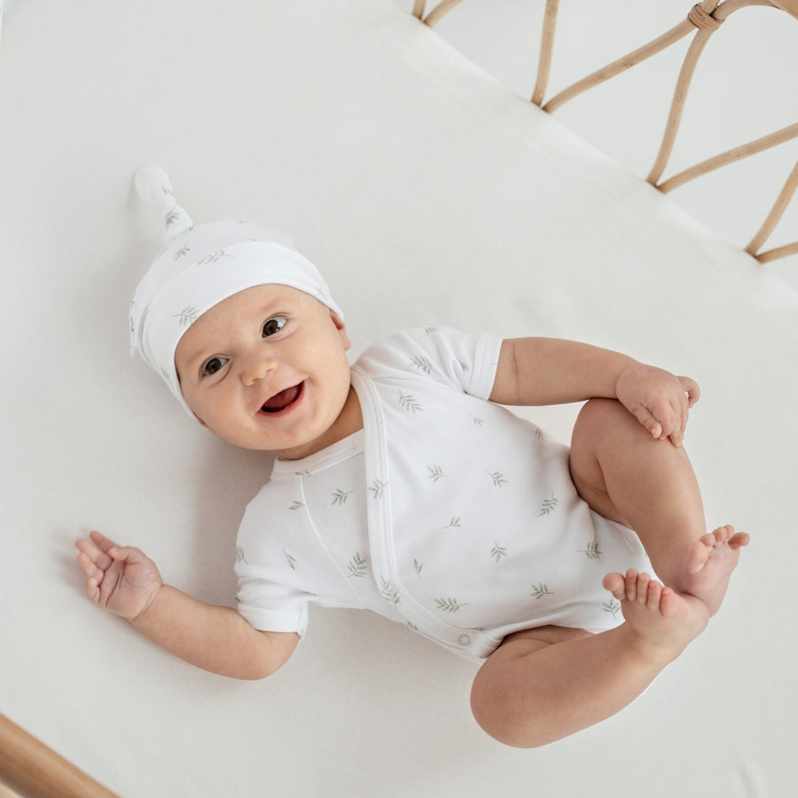 Little Leaf Kimono Bodysuit