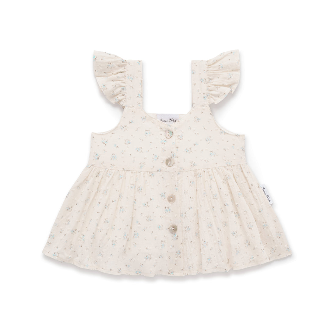 Sofia Floral Button Top