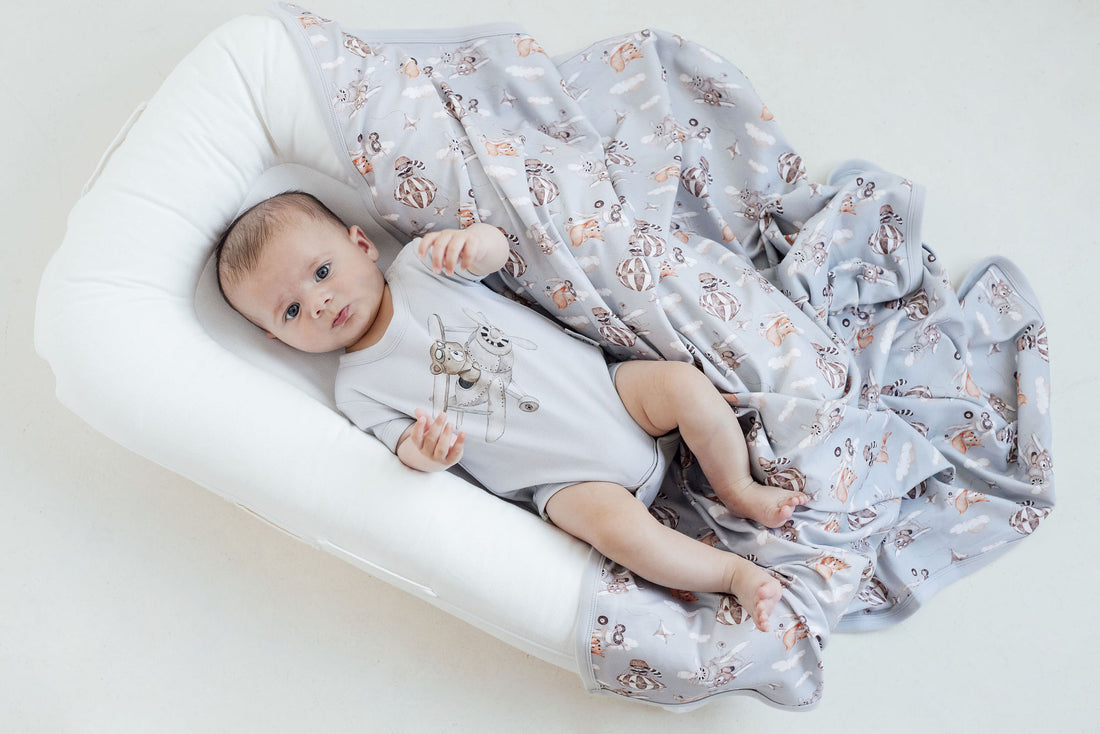 Flying Friends Baby Wrap