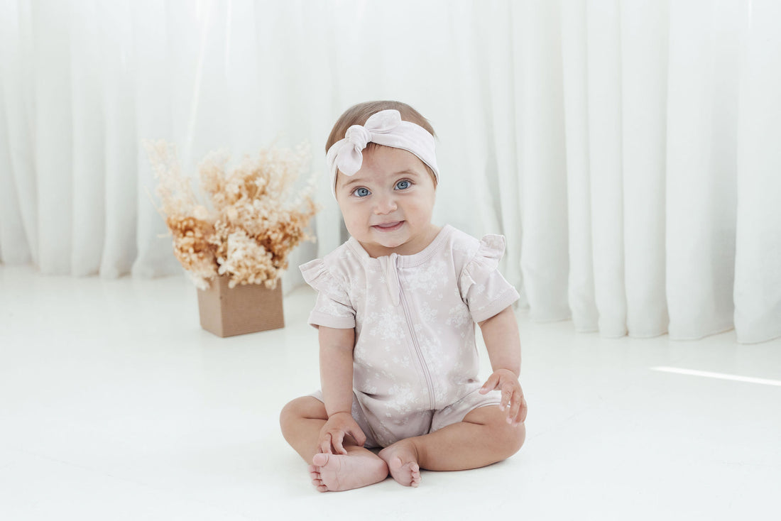 Eve Floral Zip Romper