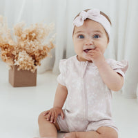 Eve Floral Zip Romper