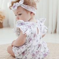 Daisy Floral Bubble Romper