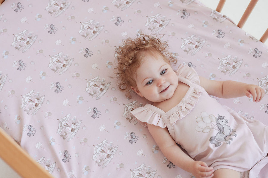 Carousel Ponies Baby Wrap