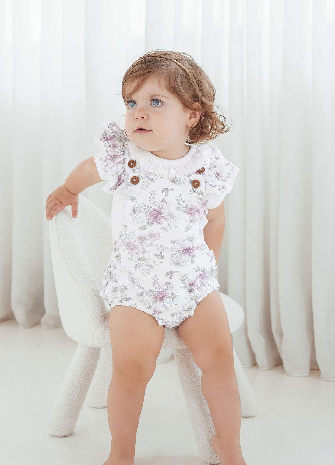 Daisy Floral Lace Playsuit