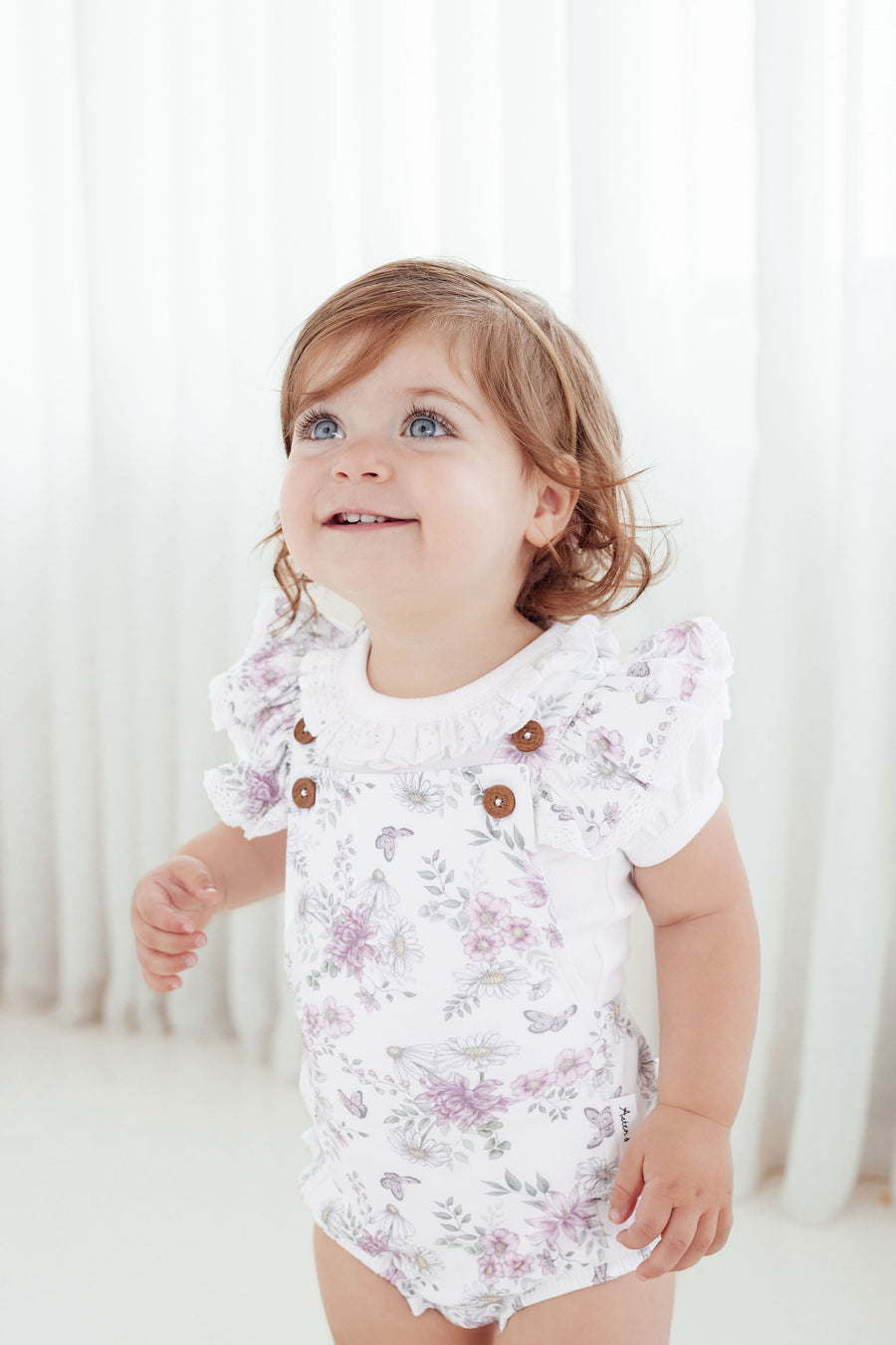 Daisy Floral Lace Playsuit