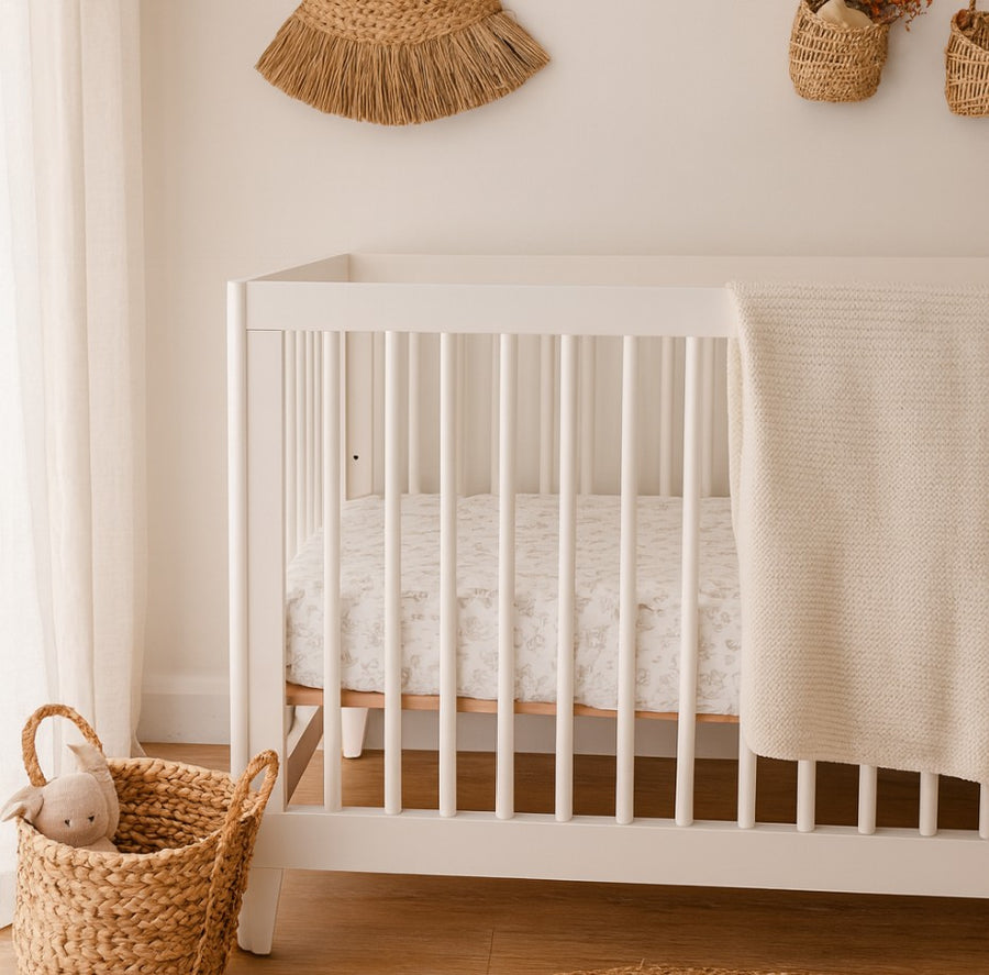 Woodland Mouse Organic Cot Sheet