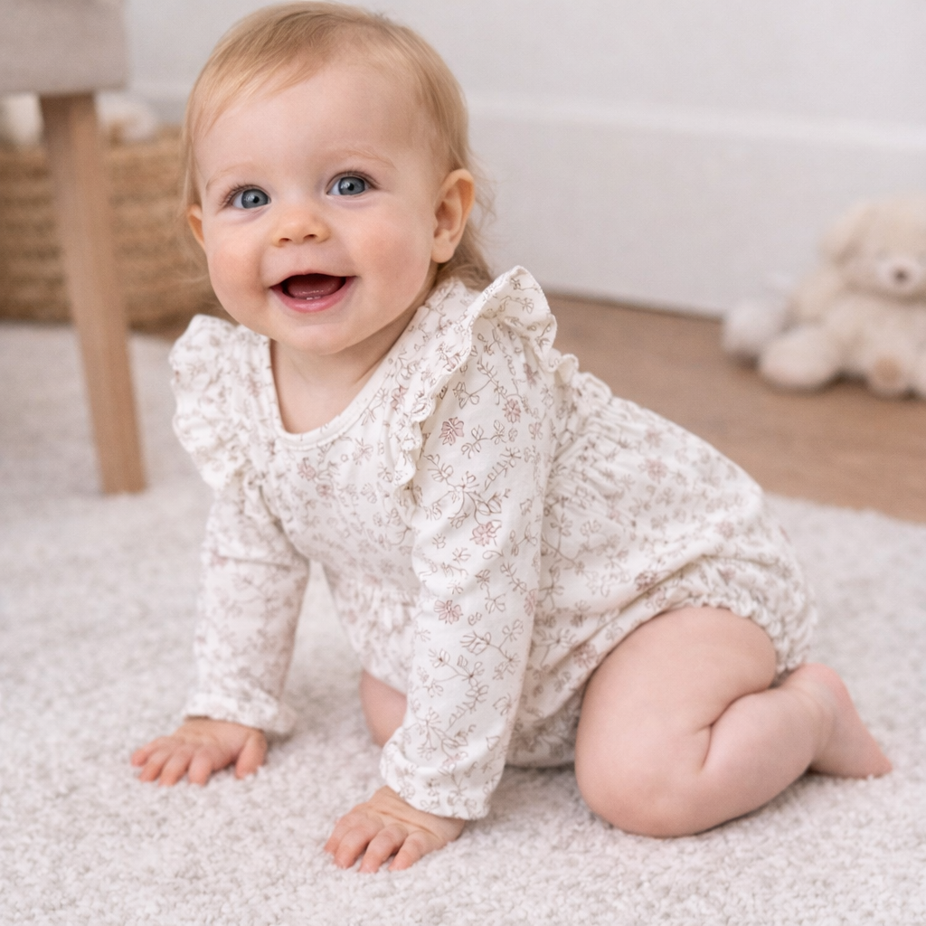Pippy Floral Bubble Romper