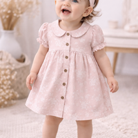 Eve Floral Button Dress
