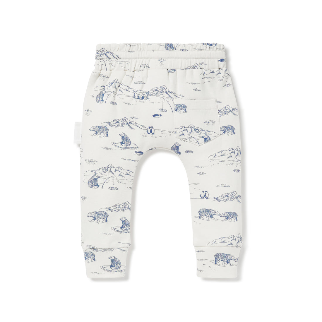 Baby Boys Polar Bear Print Arctic Harem Pants