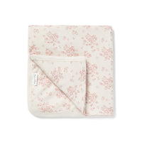 Baby Girls Pink Swaddle Blanket Emmy Floral Baby Wrap