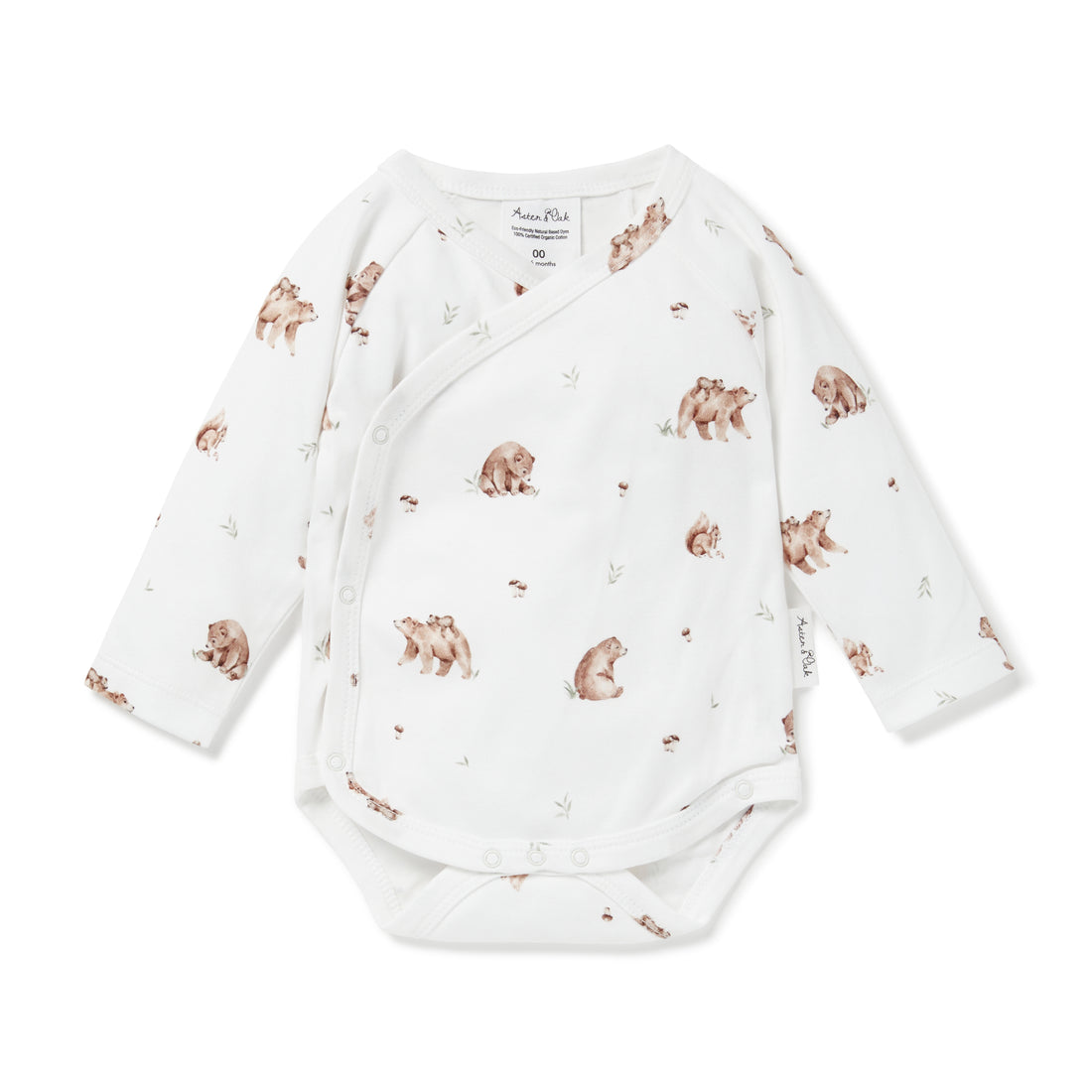 Little Bear Kimono Bodysuit