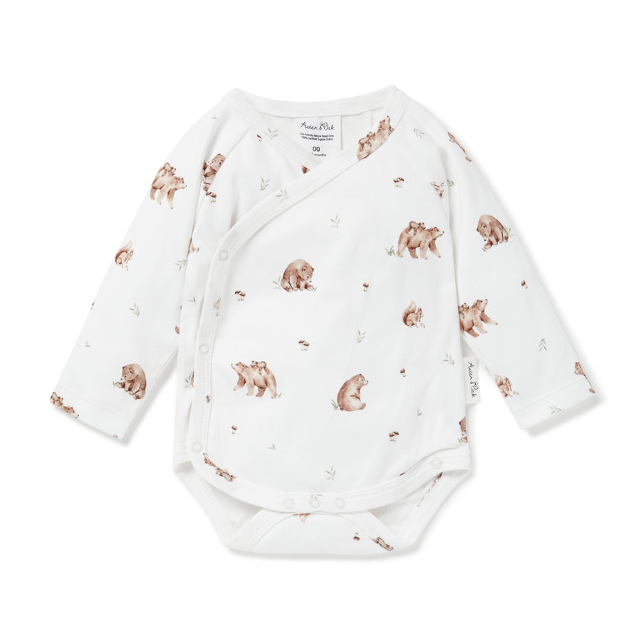 Little Bear Kimono Bodysuit