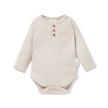 Oatmeal Rib Bodysuit