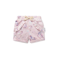 Unicorn Ruffle Shorts Baby & Kids Pants