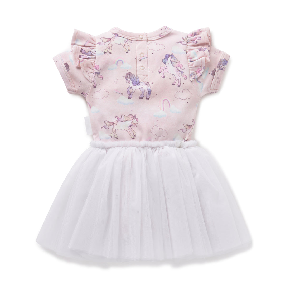 Unicorn Tutu Dress Baby Girls & Kids Soft Pink Tulle Dresses – Aster & Oak
