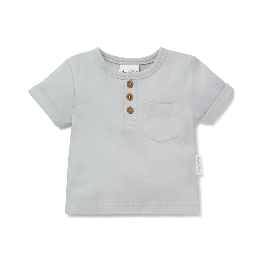 Blue Dawn Pocket Tee Baby & Kids Basic T-Shirt Organic
