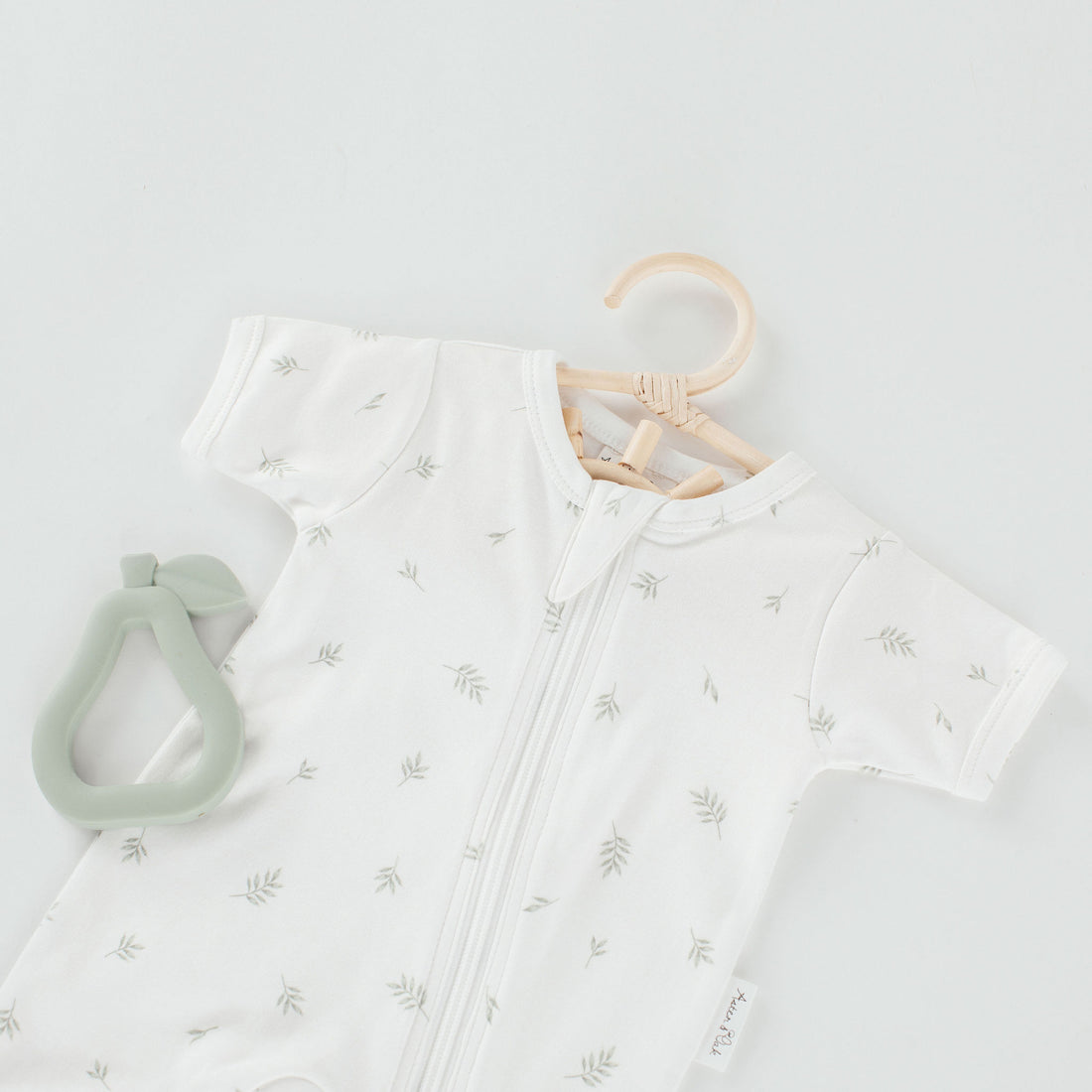 Little Leaf Zip Romper