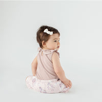 Unicorn Ruffle Bloomers Bby Girl Pink Nappy Cover