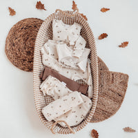 Bee Luxe Rib Baby Wrap | Baby Gifting Organic Cotton
