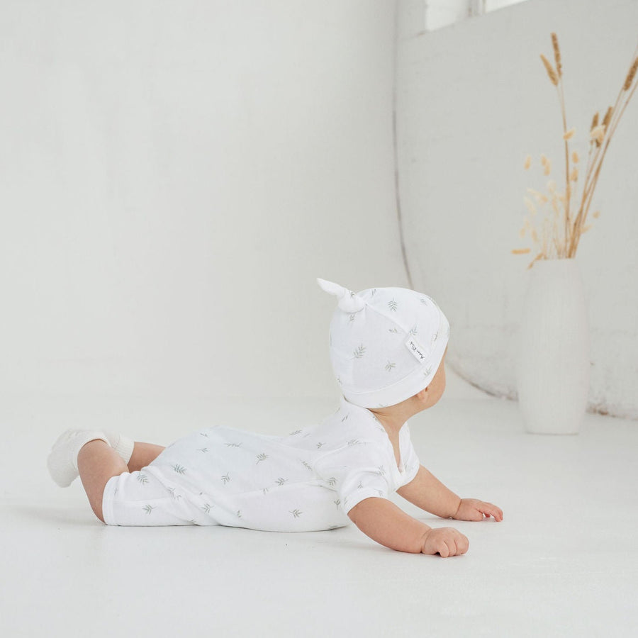 Little Leaf Zip Romper