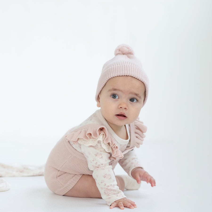 Blush Knit Beanie
